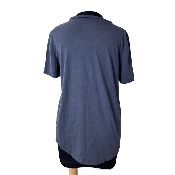 Isabel Maternity "Hello Baby" Graphic Tee Shirt Medium Gray - Picture 3 of 10